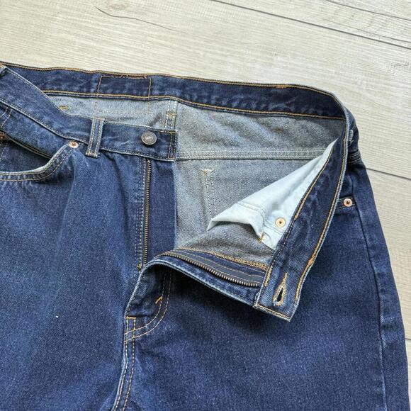 Vintage Levi’s Orange Tab Jeans Men's 36x30 Straight Leg Denim High Waist 80/90s - Picture 5 of 10
